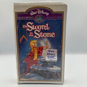 The Sword In The Stone VHS 1991 Walt Disney Masterpiece Collection
